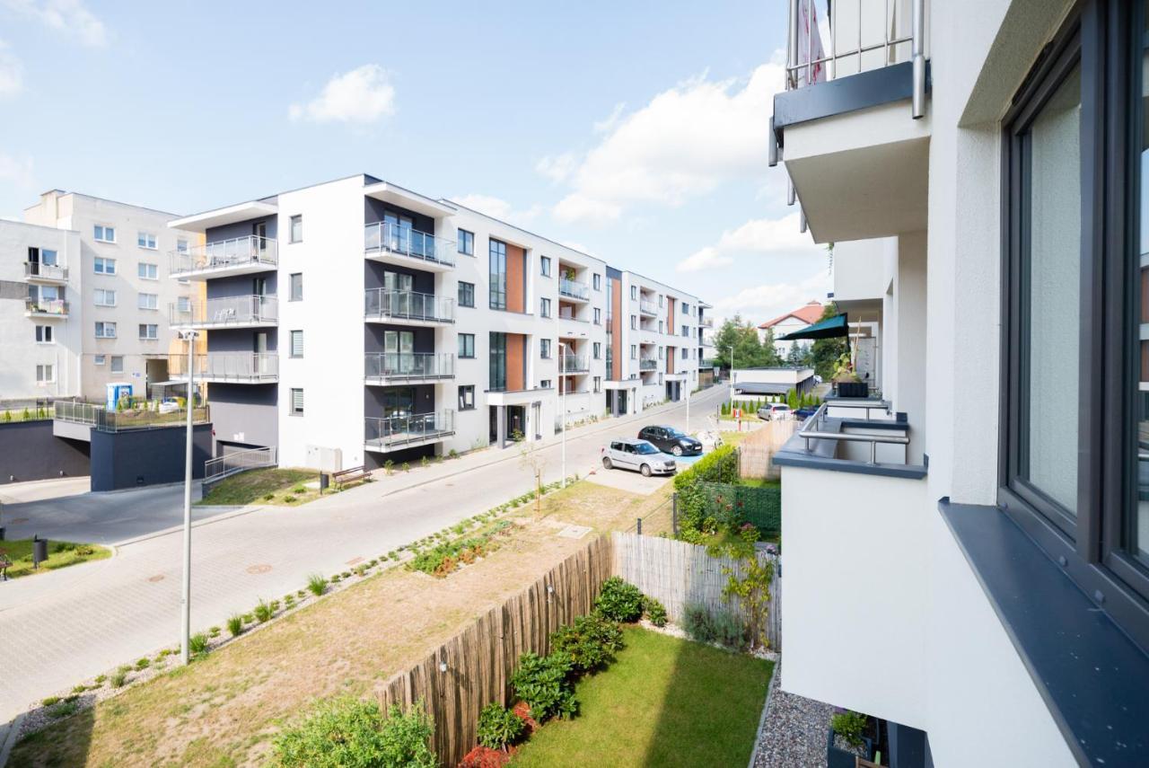 Glow Apartments, Apartmenty Nowa Leborska Gdańsk Kültér fotó