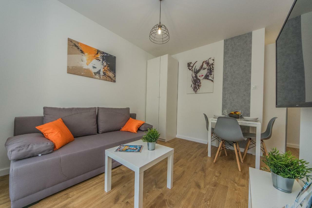 Glow Apartments, Apartmenty Nowa Leborska Gdańsk Kültér fotó